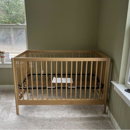 SM Crib Oak : Nôi + Giường Cũi Đa Chức Năng ( Có Phụ Kiện )